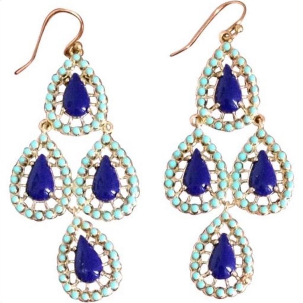 Stella and Dot Seychelles Chandelier Earrings
